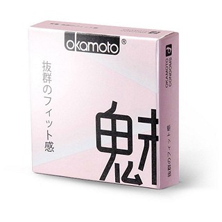岡本 ok緊魅3只裝安全套 潤滑超薄 情趣避孕套(岡本)