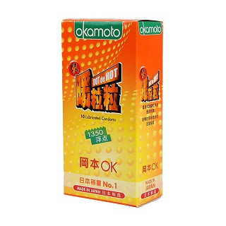 岡本 ok超薄暖粒粒顆粒10只裝安全套 情趣避孕套(岡本)