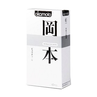 岡本 skin純安全套 10只裝 避孕套(岡本)