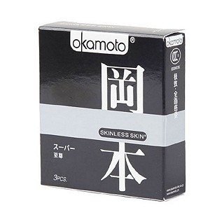 岡本 skin安全套3只裝 超薄避孕套(岡本)