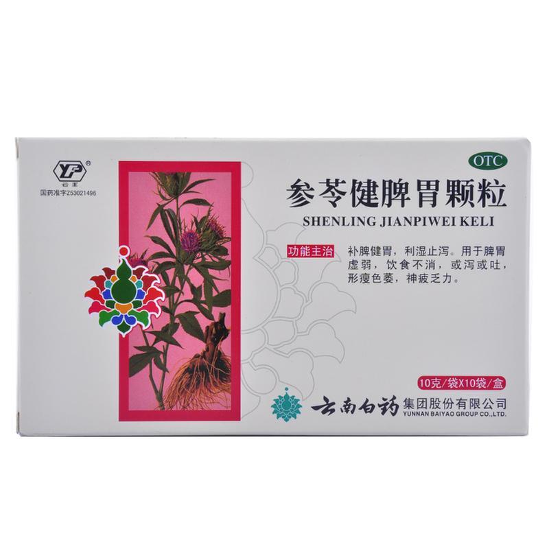 參苓健脾胃顆粒