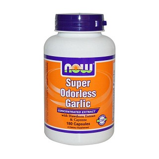 now foods super odorless garlic(諾奧)