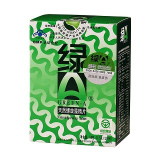 green a 綠a 天然螺旋藻精片(綠a)