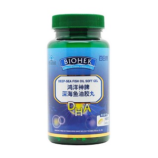 百合康鴻洋神牌深海魚油膠丸