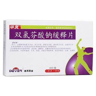 雙氯芬酸鈉緩釋片(畢克) 雙氯芬酸鈉緩釋片(畢克)