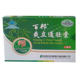 百邦牌爽立通膠囊(百年健康)