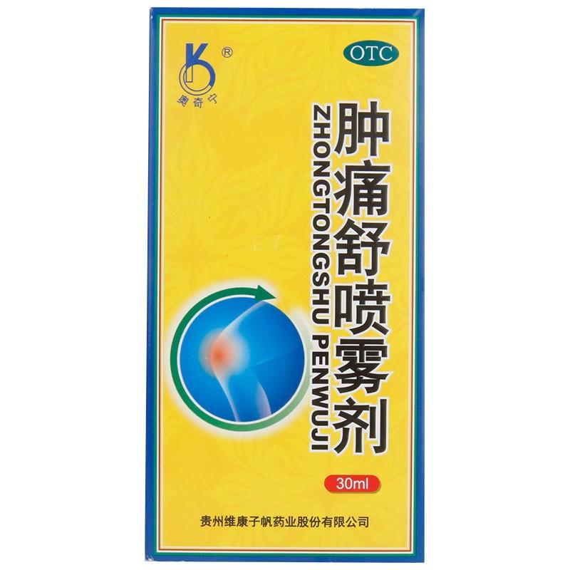 腫痛舒噴霧劑