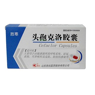 頭孢克洛膠囊(勝寒)