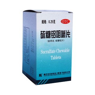 硫糖鋁咀嚼片(科瑞)