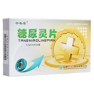 糖尿靈片(千年草) 糖尿靈片(千年草)