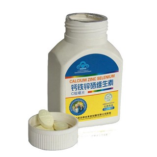 京都本草堂牌鈣鐵鋅硒維生素c咀嚼片(御生堂)