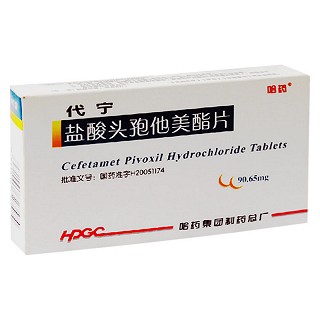 鹽酸頭孢他美酯片(哈藥) 鹽酸頭孢他美酯片(哈藥)