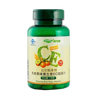 達爾斯康牌天然果味維生素ec咀嚼片 達爾斯康牌天然果味維生素ec咀嚼片