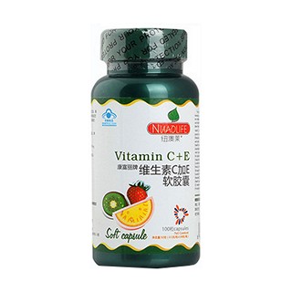 康富麗牌維生素c加e軟膠囊(美笛爾)