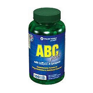 vitamin world維他命世界 abc plus維生素礦物質(zhì)片(維他命)