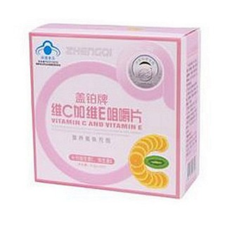 蓋鉑牌維c加維e咀嚼片(智誠)