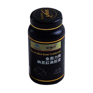 金奧力牌納豆紅曲膠囊(南波灣)