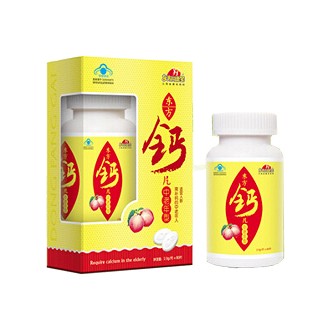 東方同康寶牌東方鈣咀嚼片中老年(水蜜桃味)