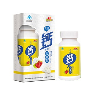 東方同康寶牌東方鈣咀嚼片兒童型(草莓味)